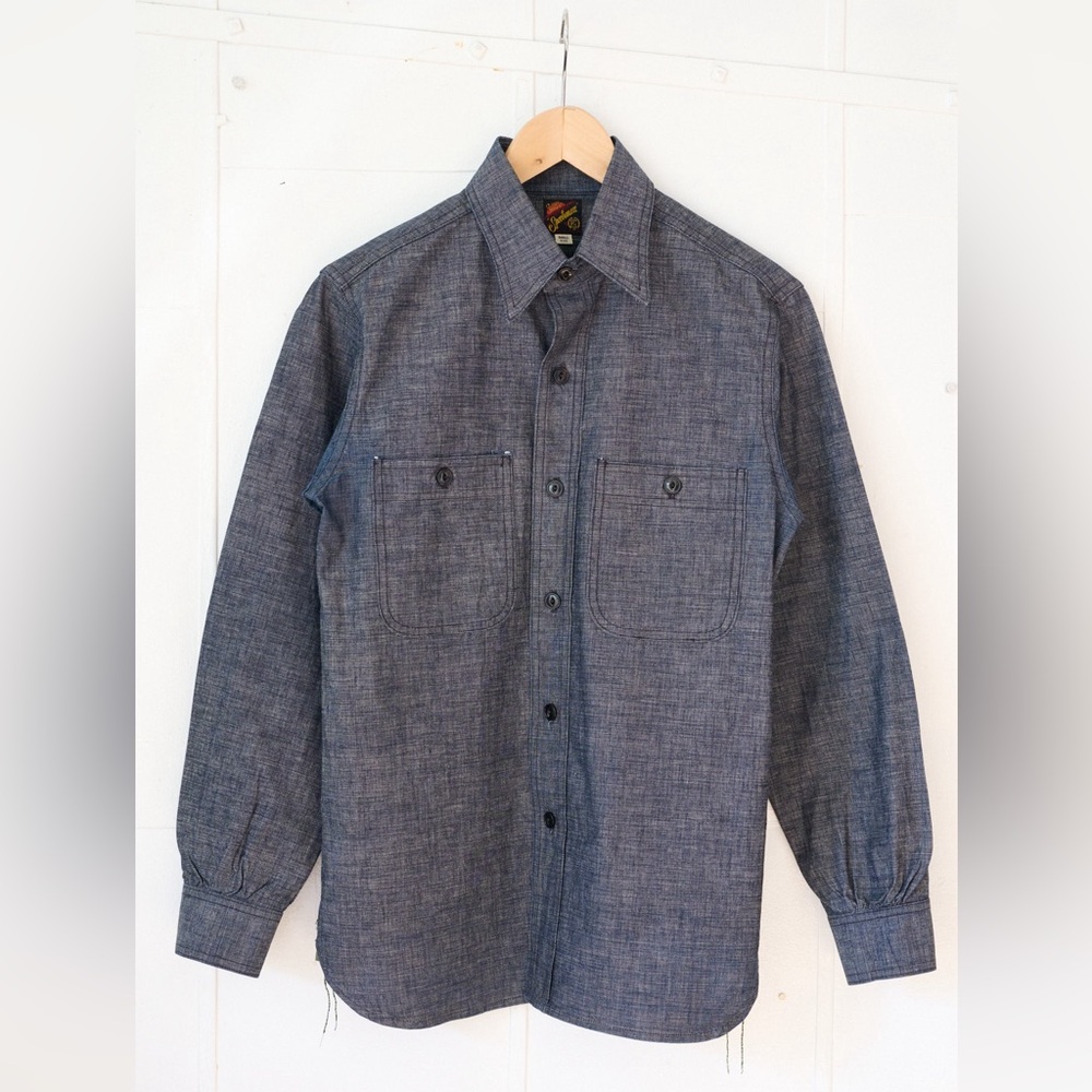 Mister Freedom Pincheck Workman Shirt Size 14-14.5 Small
